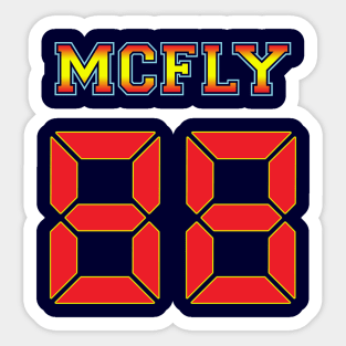 Team McFly Sticker